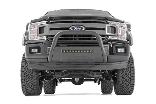 B-F4041 Black LED Bull Bar - Ford Expedition (03-23)/F-150 (04-23) 2WD/4WD Rough Country Canada