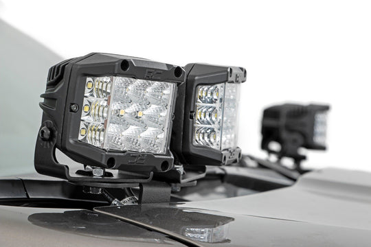 70873 LED Light - Ditch Mount - 3" OSRAM - Wide - Subaru Forester (14-18) Rough Country Canada