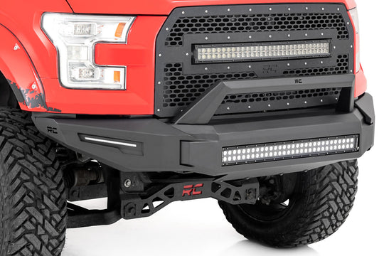 10950A Modular Bumper w/skidplate - Front - Ford F-150 2WD/4WD (2015-2017) Rough Country Canada