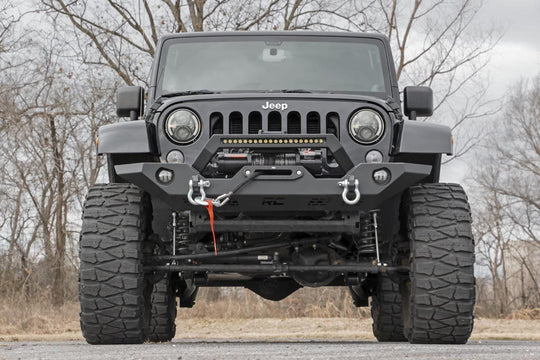 10596 Front Bumper - Sport - OE Fog - Jeep Gladiator JT/Wrangler JK & JL Rough Country Canada