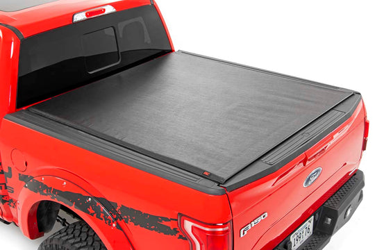48220550 Soft Roll Up Bed Cover - 5'7" Bed - Ford F-150 (15-23)/F-150 Lightning (2022) Rough Country Canada