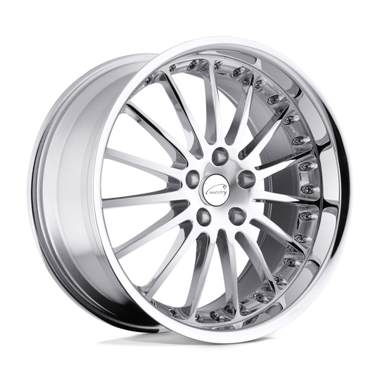 1780COW255121C73 - Coventry Whitley 17X8 5X120.65  25mm Chrome - Coventry Wheels Canada