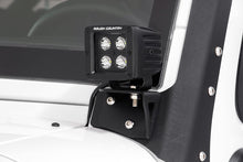 Load image into Gallery viewer, 70044 LED Light Mount - Lower Windshield - Pod - Jeep Wrangler JK (07-18) Rough Country Canada