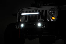 Load image into Gallery viewer, 11826 FR Bumper - Stubby - Hoop - BLK LED - Jeep Gladiator JT/Wrangler JK &amp; JL Rough Country Canada