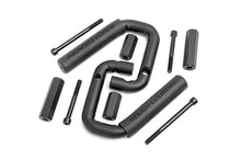 Charger l'image dans la galerie, 6501 Grab Handles - Steel - Front - Black - Jeep Wrangler JK (2007-2018) Rough Country Canada
