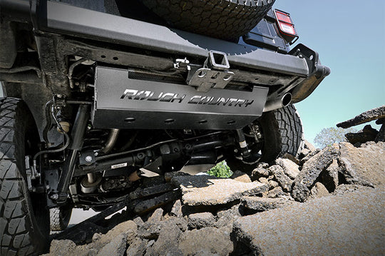 779 Muffler Skid Plate - Jeep Wrangler JK (2007-2018) Rough Country Canada