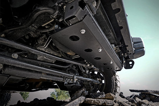 776 Sway Bar Skid Plate - Front - Jeep Wrangler JK (2007-2018) Rough Country Canada