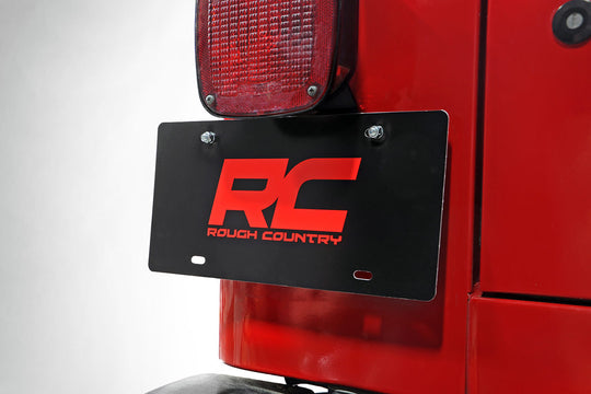 10510 License Plate Adapter - Jeep Wrangler TJ 4WD (1997-2006) Rough Country Canada