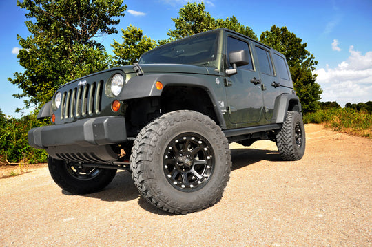 69440 3.5 Inch Lift Kit - M1 - Jeep Wrangler JK 2WD/4WD (2007-2018) Rough Country Canada