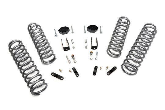 624 2.5 Inch Lift Kit - Coils - No Shocks - Jeep Wrangler JK 4WD (07-18) Rough Country Canada