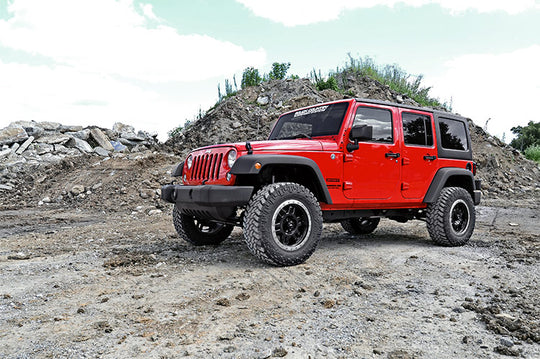 656 2.5 Inch Lift Kit - Spacers - Jeep Wrangler JK (2007-2018) Rough Country Canada