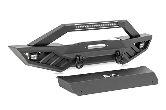 10645A Front Winch Bumper - Jeep Gladiator JT/Wrangler 4xe/Wrangler JK/Wrangler JL Rough Country Canada