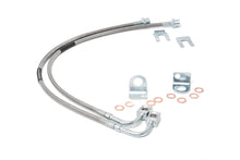 Charger l'image dans la galerie, 89707 Brake Lines - Stainless - Front - 4-6 Inch Lift - Jeep Wrangler JK (07-18) Rough Country Canada