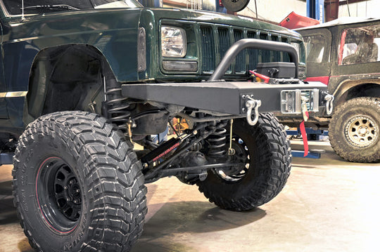 1056 Bumper Light Mount Bar - Jeep Cherokee XJ 2WD/4WD (1984-2001) Rough Country Canada