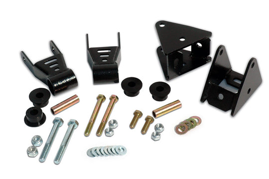 5061 Front Shackle Reversal Kit - Jeep Wrangler YJ 4WD (1987-1995) Rough Country Canada