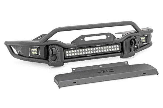 10647 Front Winch Bumper - Tubular - Skid Plate - Jeep Gladiator JT/Wrangler JK & JL Rough Country Canada