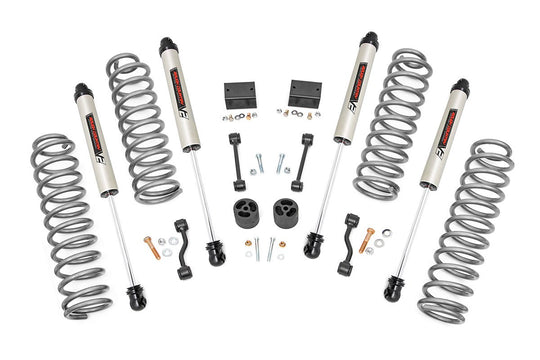 67770 2.5 Inch Lift Kit - Coils - V2 - Jeep Wrangler JL 4WD (2018-2023) Rough Country Canada