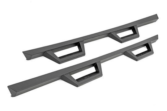 90769A Contoured Drop Steps - 4 Door - Jeep Wrangler 4xe (21-23)/Wrangler JL (18-23) Rough Country Canada