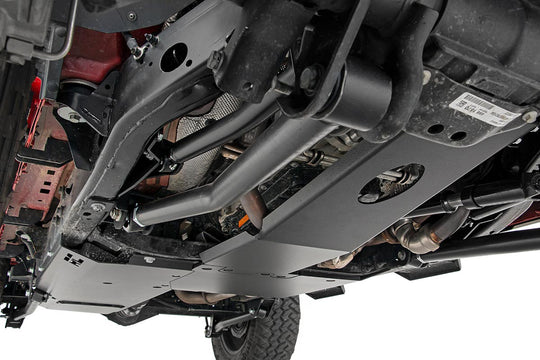 10616 Skid Plate Combo - 3.6L - Engine - T-Case - Jeep Wrangler JL (18-19) Rough Country Canada