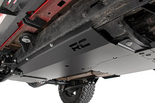 10608 Skid Plate Combo - 3.6L - Engine - T-Case - Gas - Jeep Wrangler JL (18-19) Rough Country Canada