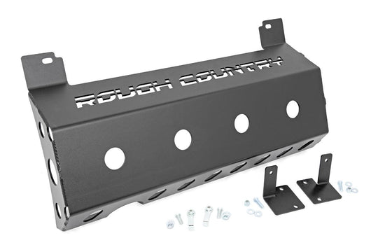 10599 Skid Plate - Muffler - Jeep Wrangler JL 4WD (2018-2023) Rough Country Canada