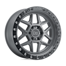 Charger l'image dans la galerie, 2090KLS005127G71 - Black Rhino Kelso 20X9 5X127  0mm Battleship Gray W/ Black Ring - Black Rhino Wheels Canada