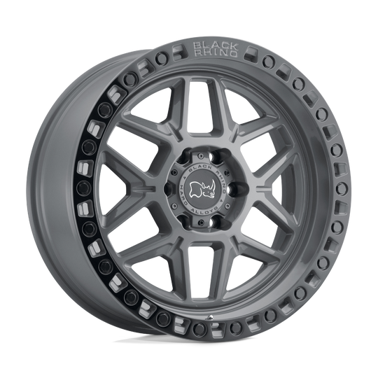1790KLS006140G12 - Black Rhino Kelso 17X9 6X139.7  0mm Battleship Gray W/ Black Ring - Black Rhino Wheels Canada