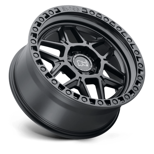 1790KLS005127M71 - Black Rhino Kelso 17X9 5X127  0mm Matte Black - Black Rhino Wheels Canada