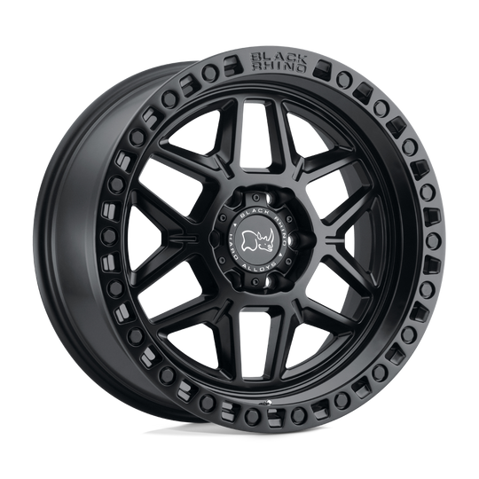 1790KLS005127M71 - Black Rhino Kelso 17X9 5X127  0mm Matte Black - Black Rhino Wheels Canada