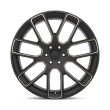 Load image into Gallery viewer, 2090KUN305114M76 - Black Rhino Kunene 20X9 5X114.3  30mm Matte Black W/ Dark Tint Milled Spokes - Black Rhino Wheels Canada
