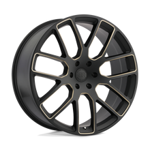 Charger l'image dans la galerie, 2295KUN306135M87 - Black Rhino Kunene 22X9.5 6X135  30mm Matte Black W/ Dark Tint Milled Spokes - Black Rhino Wheels Canada
