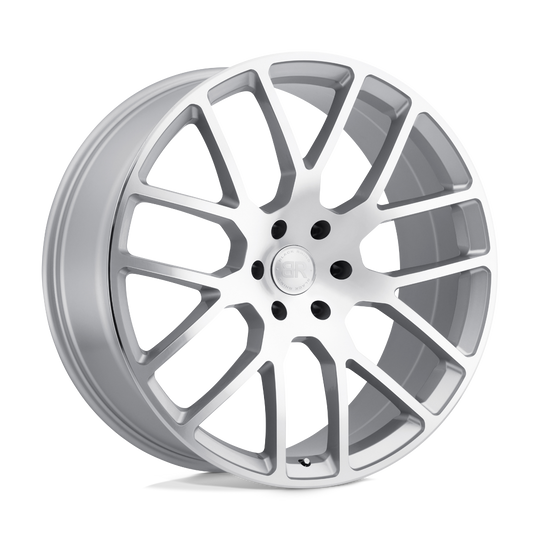 2090KUN156140S12 - Black Rhino Kunene 20X9 6X139.7  15mm Silver W/ Mirror-Cut Face - Black Rhino Wheels Canada