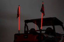 Load image into Gallery viewer, 93053 Whip Mount - Bed - 4' Multl-Color LED Whip Pair - Polaris General (17-22)/Ranger (14-21) Rough Country Canada
