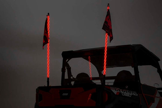 93004 Multi-Color LED - Whip - 4' Long - Pair Rough Country Canada