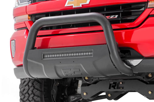 B-T4051 Black Led Bull Bar - Toyota Tacoma 2WD/4WD (2005-2015) Rough Country Canada