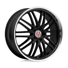 Charger l'image dans la galerie, 1911VIL365130B71 - Victor Equipment Lemans 19X11 5X130  36mm Gloss Black W/ Mirror Cut Lip - Victor Equipment Wheels Canada