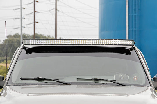 70539 LED Light Mounts - Upper Windshield - 54" Curved - Chevy/GMC 1500 (99-06 & Classic) Rough Country Canada