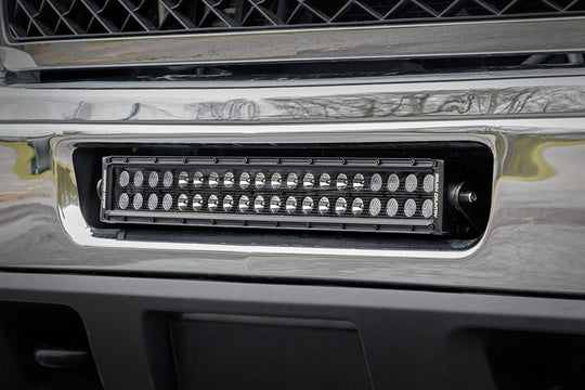 70522 LED Light Mount - Bumper - 20" - Chevy Silverado 2500 HD 4WD (11-14) Rough Country Canada