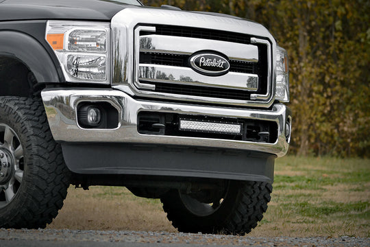70524 LED Light Mount - Bumper - 20" - Ford Super Duty 2WD/4WD (11-16) Rough Country Canada