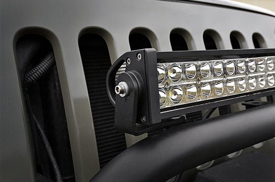 70207 LED Light Mount - RC Bumper Hoop - 20" - Jeep Cherokee XJ/Comanche MJ/Wrangler JK Rough Country Canada