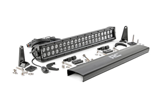 70920BL Black Series LED Light - 20 Inch - Dual Row Rough Country Canada