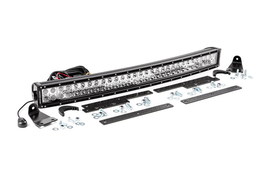 70624 Chevrolet 30in Curved Cree LED Grille Kit - Dual Row (14-15 Silverado 1500) Rough Country Canada