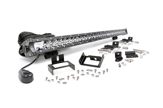 70531 LED Light - Grill Mnt - 30" Chrome Single Row - Ford Super Duty (11-16) Rough Country Canada