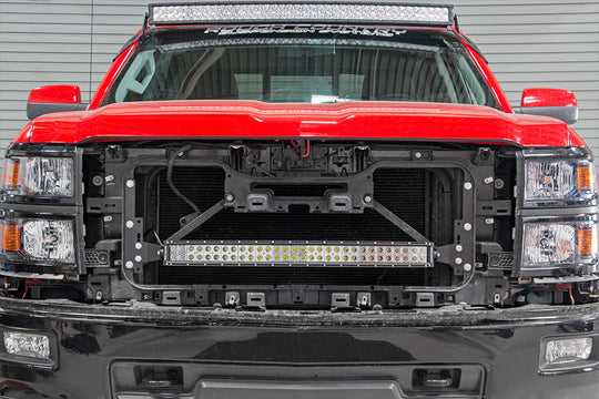 70624 Chevrolet 30in Curved Cree LED Grille Kit - Dual Row (14-15 Silverado 1500) Rough Country Canada