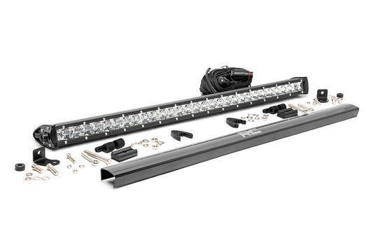 70730 Chrome Series LED Light Bar - 30 Inch - Single Row Rough Country Canada