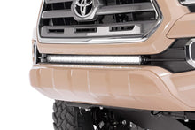 Charger l'image dans la galerie, 70619BLDRL LED Light - Lower Grille Mnt - 30" Black Single Row - White DRL - Toyota Tacoma (16-23) Rough Country Canada