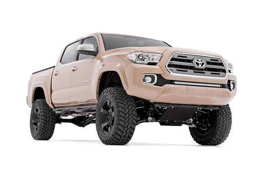 70621 LED Light - Lower Grille Mnt - 30" Chrome Single Row - Toyota Tacoma (16-23) Rough Country Canada