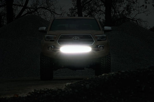 80668 LED Light - Lower Grille Mnt - 30 " Spectrum Single Row - Toyota Tacoma (16-23) Rough Country Canada