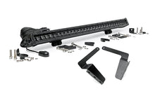 Charger l'image dans la galerie, 70657 LED Light - Bumper Mnt - 30" Black Single Row - Toyota Tundra (14-21) Rough Country Canada
