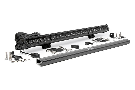 70730BL Black Series LED Light Bar - 30 Inch - Single Row Rough Country Canada